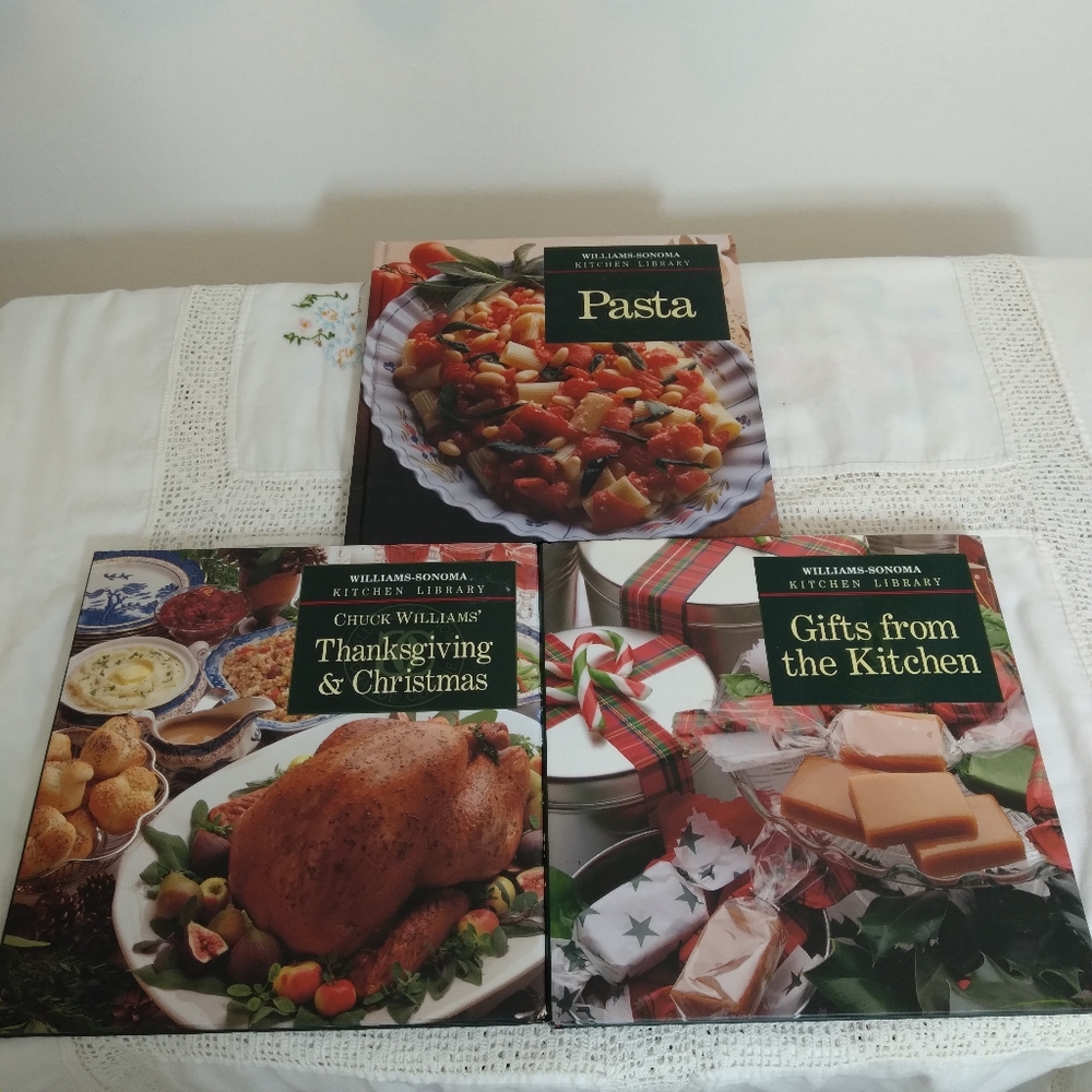 Williams Sonoma Cookbooks Lot of 3